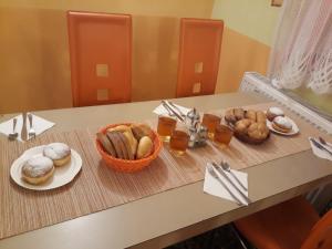 Frühstücksoptionen für Gäste der Unterkunft Penzion Aneta