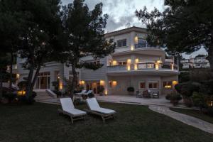Zahrada ubytování Villa Thetis Athens