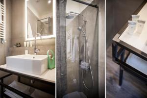 Koupelna v ubytování Spice Hotel Milano