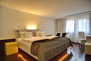 Ένα ή περισσότερα κρεβάτια σε δωμάτιο στο Hotel-Restaurant Schillingshof