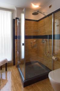 Koupelna v ubytování Hotel Manzoni