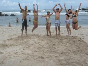 Majutusasutuse Cabinas surf Arribadas külastajad