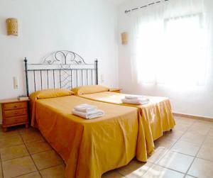 Posteľ alebo postele v izbe v ubytovaní Apartments Benimeit