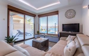 Et tv og/eller underholdning på Villa Ema