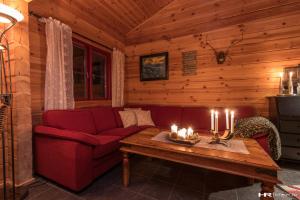 Posezení v ubytování Vrådal Panorama - Tiuråsvegen 39