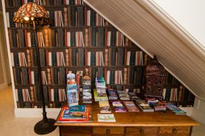 Biblioteca nel bed & breakfast