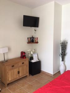 Postel nebo postele na pokoji v ubytování Residence Hôteliere Hurlevent
