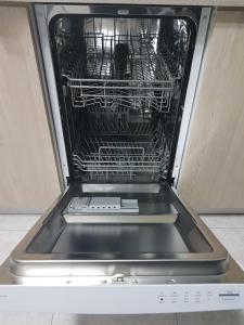 Kuchyň nebo kuchyňský kout v ubytování Bourlis Apartments