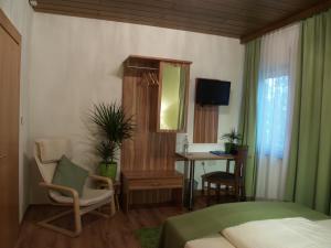 TV a/nebo společenská místnost v ubytování Hotel Smart-Inn