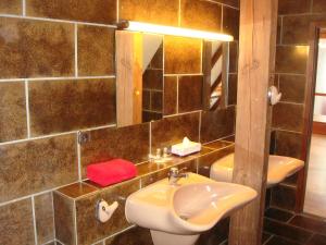 Koupelna v ubytování Hotel Smart-Inn