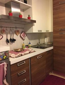 Køkken eller tekøkken på San Sebastiano Apartment