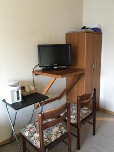 TV a/nebo společenská místnost v ubytování Little Forest Inn Nikko