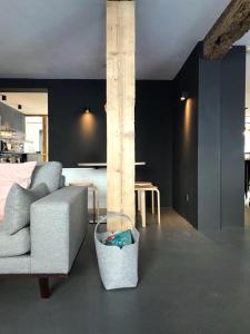 A seating area at KWT Lodge