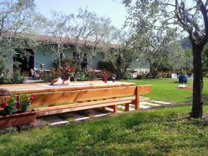Zahrada ubytování Agriturismo la Casetta