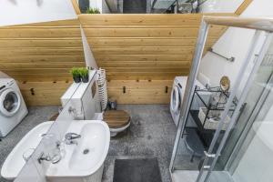 Kúpeľňa v ubytovaní Apartament Marmurki Zakopane
