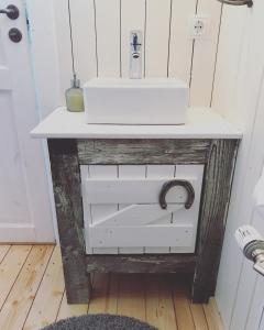 Koupelna v ubytování Akurgerði Guesthouse 8 - Country Life Style