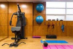 
Het fitnesscentrum en/of fitnessfaciliteiten van Hotel Malcom and Barret
