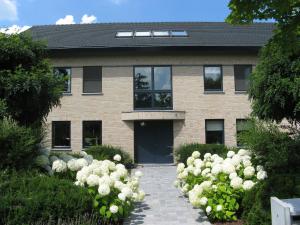 Zahrada ubytování B&B Au Grenier