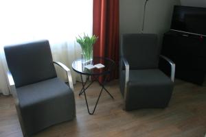 Posezení v ubytování B&B 't Meulweegje