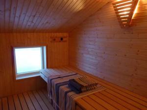 Postel nebo postele na pokoji v ubytování Borgvattnets B&B en Budget Hotel