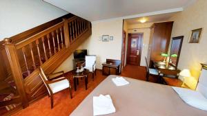 Istumisnurk majutusasutuses Nelson Hotel