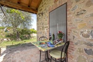 Vonkajšia záhrada v ubytovaní La casina degli olivi