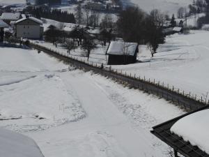 Bergschlössl v zimě
