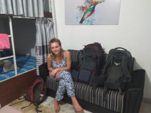 Area soggiorno di Kingfisher Hostel