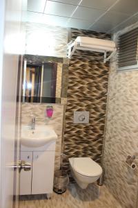 Koupelna v ubytování Laleli Hotel Izmir