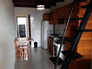 Köök või kööginurk majutusasutuses Cantinho na Chi'apada