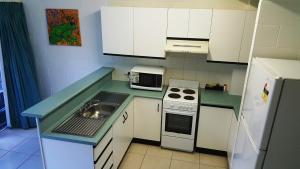 Kuchyň nebo kuchyňský kout v ubytování Mango Tree Holiday Apartments