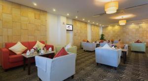 Ruang duduk di Bayview Hotel Langkawi