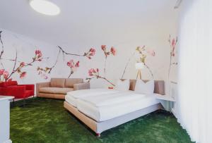 Postel nebo postele na pokoji v ubytování Hotel - Restaurant Erich Rödiger