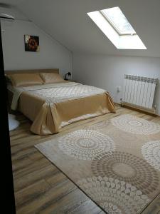 Katil atau katil-katil dalam bilik di House Apartment Minerilor
