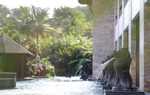 Zahrada ubytování The Singhasari Resort Batu