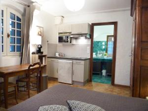 Een keuken of kitchenette bij Les Bastidieres - Cap Brun
