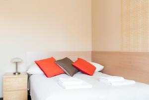 Кровать или кровати в номере Villa Stratus