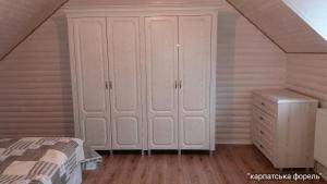 Postel nebo postele na pokoji v ubytování Karpatska Forel
