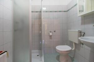 Koupelna v ubytování Apartman Dragica