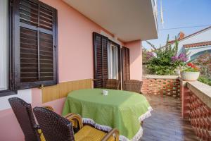 Balkón nebo terasa v ubytování Apartman Dragica
