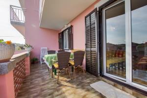 Balkón nebo terasa v ubytování Apartman Dragica