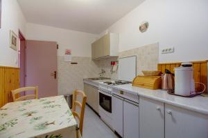 Kuchyň nebo kuchyňský kout v ubytování Apartman Dragica
