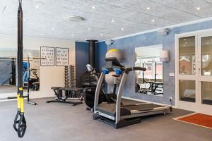 Fitness centrum a/nebo fitness zařízení v ubytování First Camp Moraparken Hotel