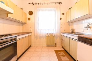 Kuchyň nebo kuchyňský kout v ubytování Apartment Milena 1560