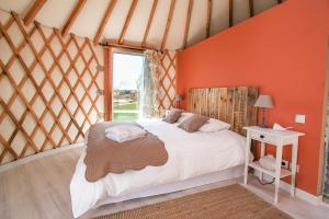 Cama o camas de una habitación en Quinta M - Portugal