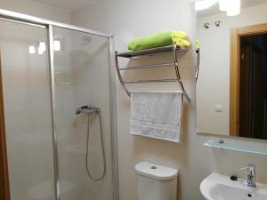 Kúpeľňa v ubytovaní Apartamento turistico Olite + 13 fotografií