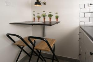 Kuchyňa alebo kuchynka v ubytovaní Danube studio apartment