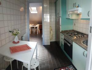 Kuhinja oz. manjša kuhinja v nastanitvi Apartamento en vivienda unifamiliar, con plaza de garaje
