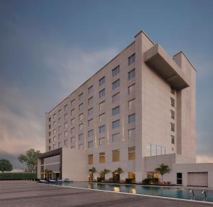 a rendering of a hotel with a pool at Mercure Chennai Sriperumbudur in Sriperumbudur