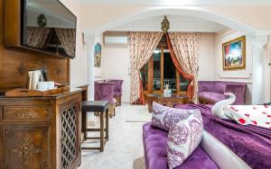 Posezení v ubytování Hivernage Secret Suites & Garden